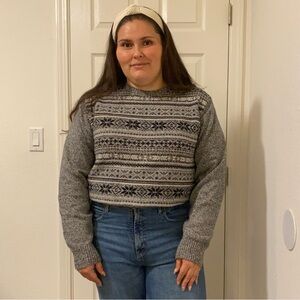 Weatherproof Vintage Snowflake Sweater